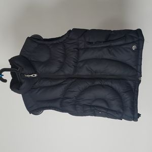 Mountain Hadwear Women jacket vest puffy winter adjutable sz M